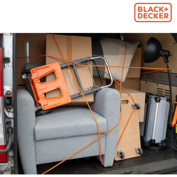 Sfoara cargo Polipropilen 6MMX20M Black+Decker - imagine 3
