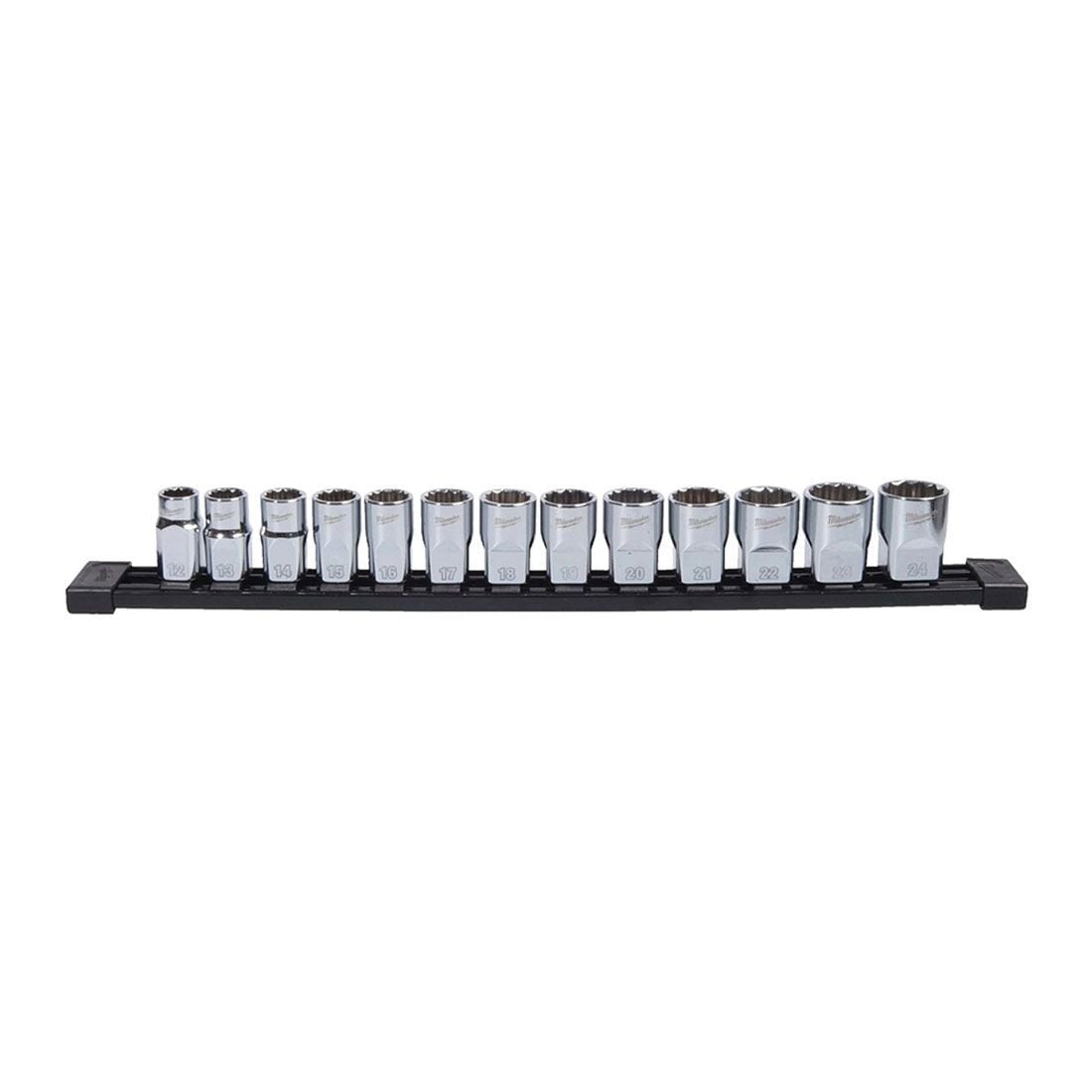 Set tubulare scurte 1/2 12-24MM Milwaukee - imagine 1