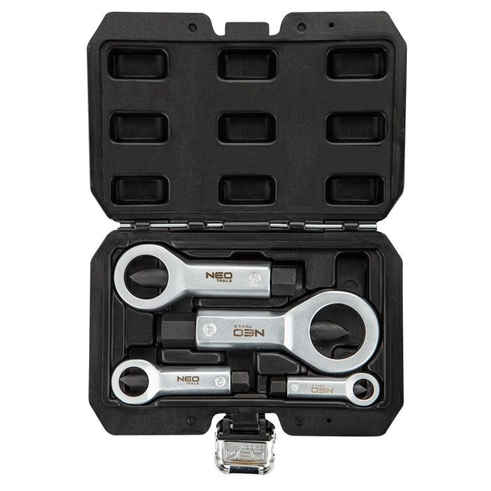 Set dispozitiv taiat piulite 4 buc Neo Tools - imagine 1