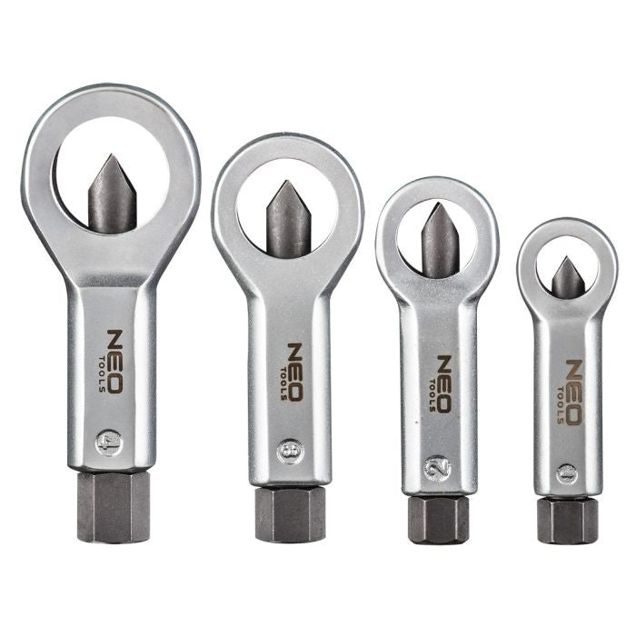 Set dispozitiv taiat piulite 4 buc Neo Tools - imagine 2