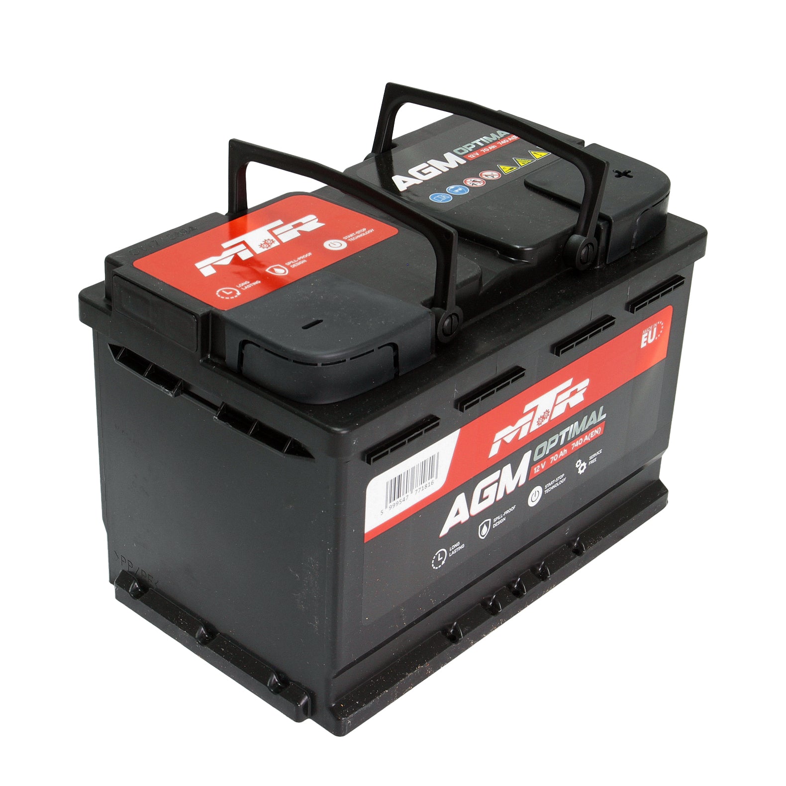 Acumulator turisme MTR AGM [START-STOP] 70 Ah 740A MTR - imagine 2