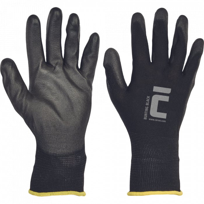 Manusi de protectie Cerva Bunting impregnate in poliuretan Marimea 9 - L Cerva - imagine 1