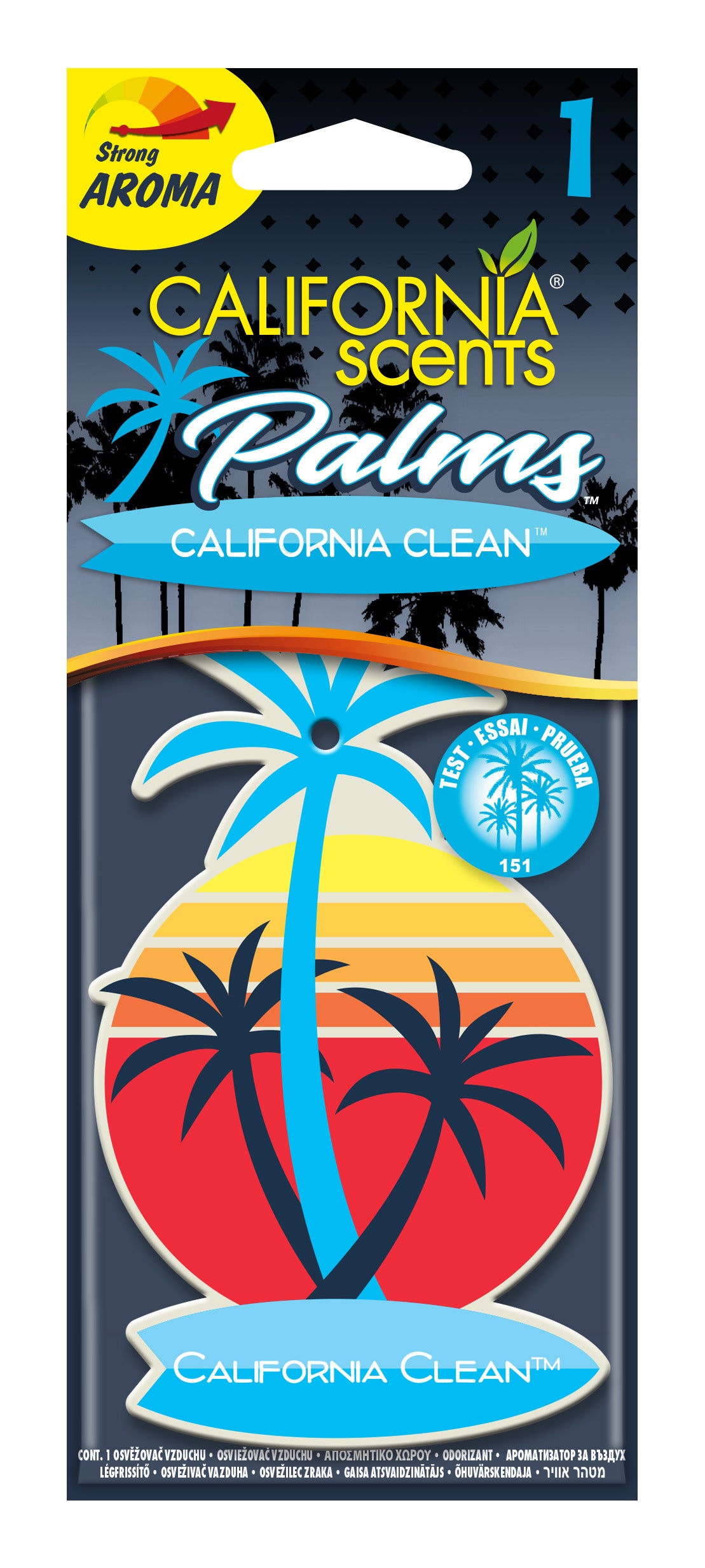Odorizant auto California Scents Clean California Scents - imagine 1