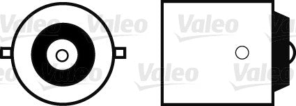 Bec Valeo R10W 12V 10W BA15s Valeo - imagine 3