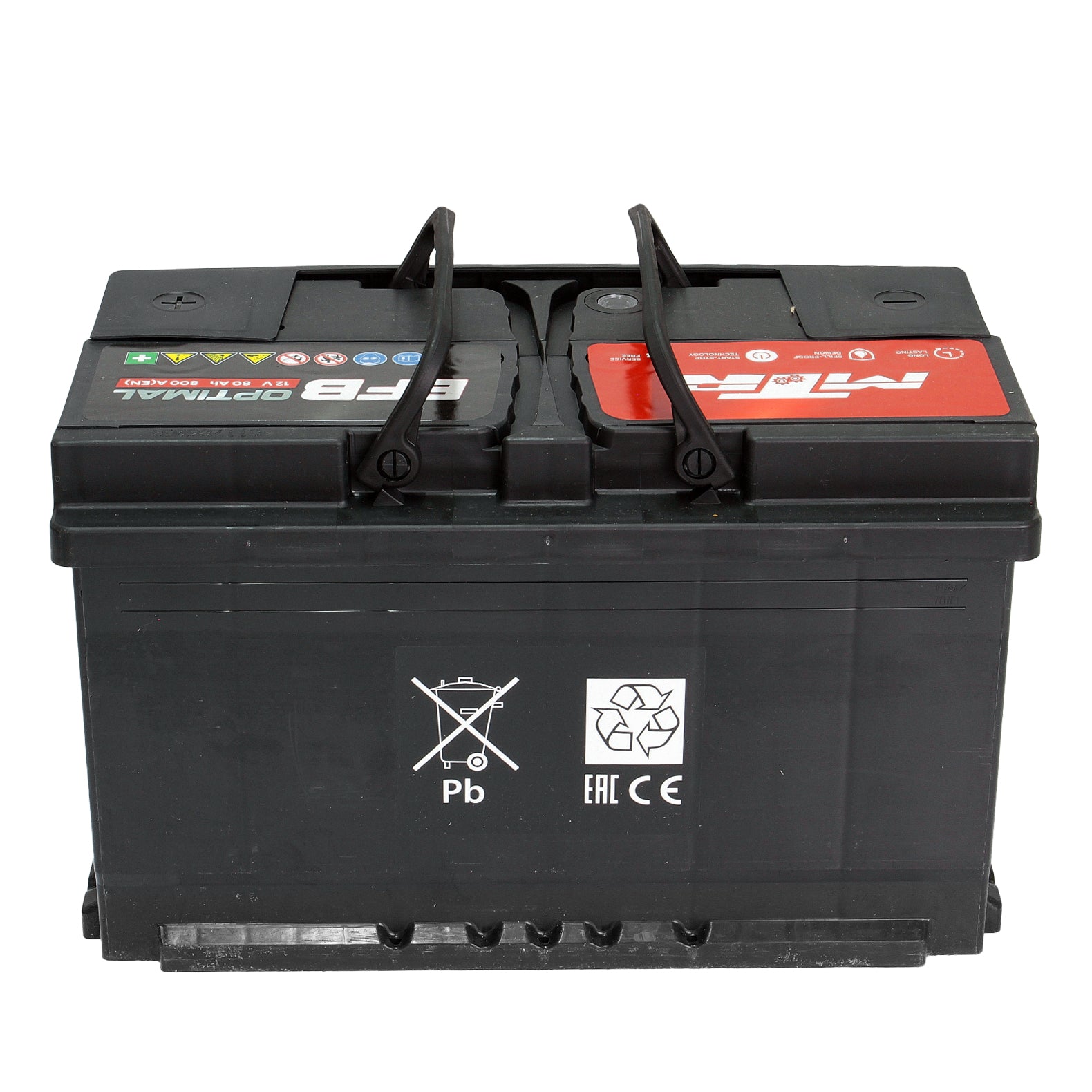 Acumulator turisme MTR EFB [START-STOP] 80 Ah 800A MTR - imagine 3