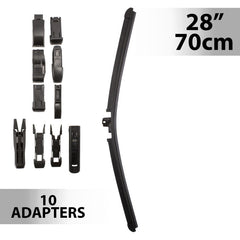Ștergător profesional 28"/70cm - multiadaptor - CARGUARD Carguard - imagine 1