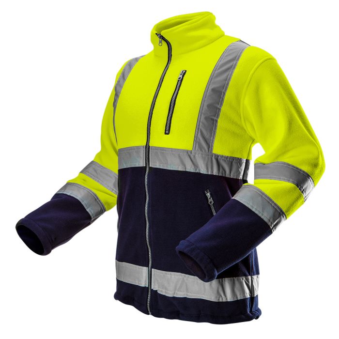 Jacheta polar de inalta vizibilitate, galbena, marimea M Neo Tools - imagine 1