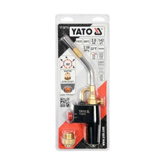 YATO ARZATOR GAZ PIEZO 2KW Yato - imagine 3