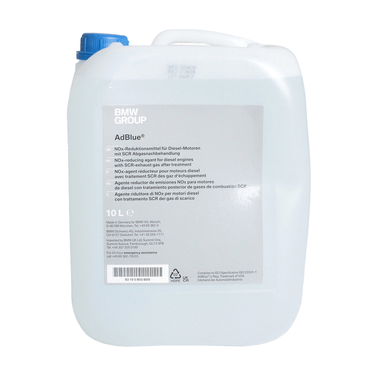 Solutie Adblue Bmw 10 L BMW - imagine 1