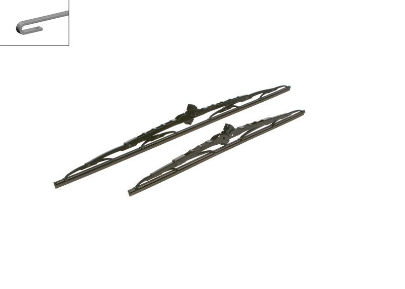 Ștergător Bosch 600/450mm Set 2 buc Bosch - imagine 1