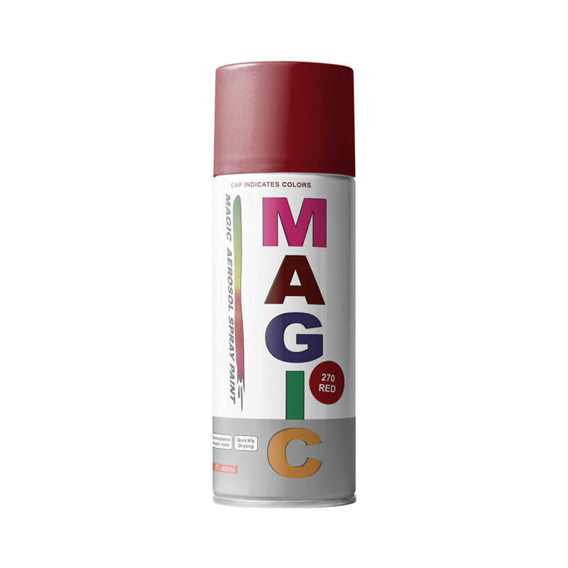 Magic - Vopsea spray Rosu 270 450 ml Magic - imagine 1