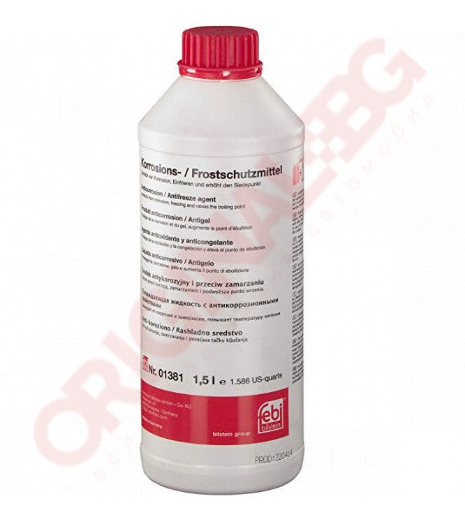 Antigel concentrat Febi G12 Rosu 1.5L Febi - imagine 1