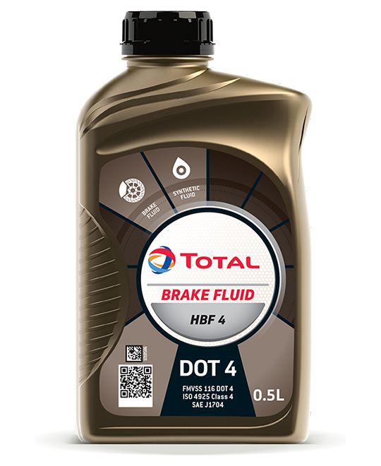 Lichid de frana Total HBF 4 DOT4 0,5L Total - imagine 1