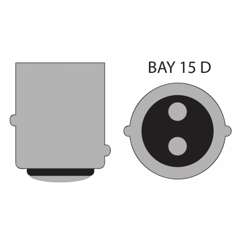 Bec MTR P21/5W 12V 5W Carguard - imagine 2