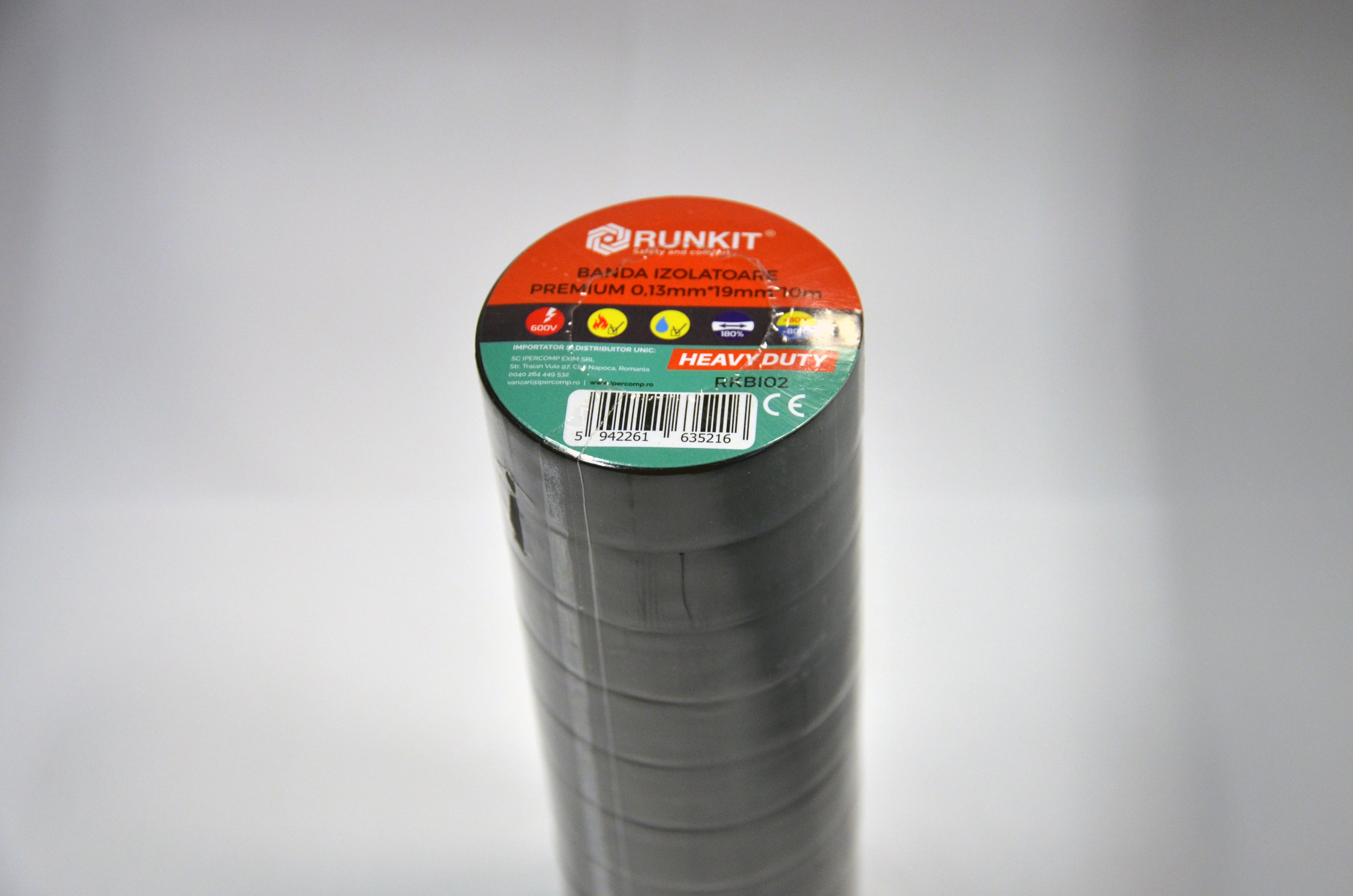 Banda izolatoare economica 19mmx20m Runkit - imagine 1