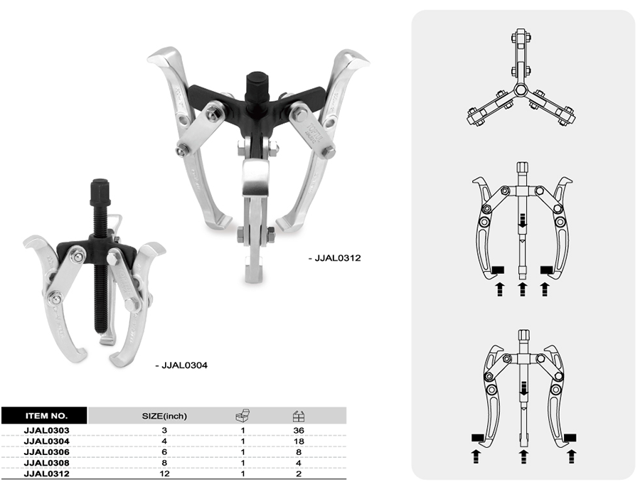 Extractor rulmenti Toptul - imagine 1