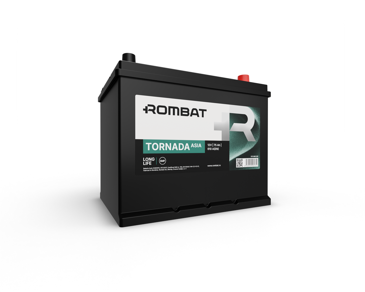 Acumulator Rombat Tornada Asia 75 Ah Rombat - imagine 1