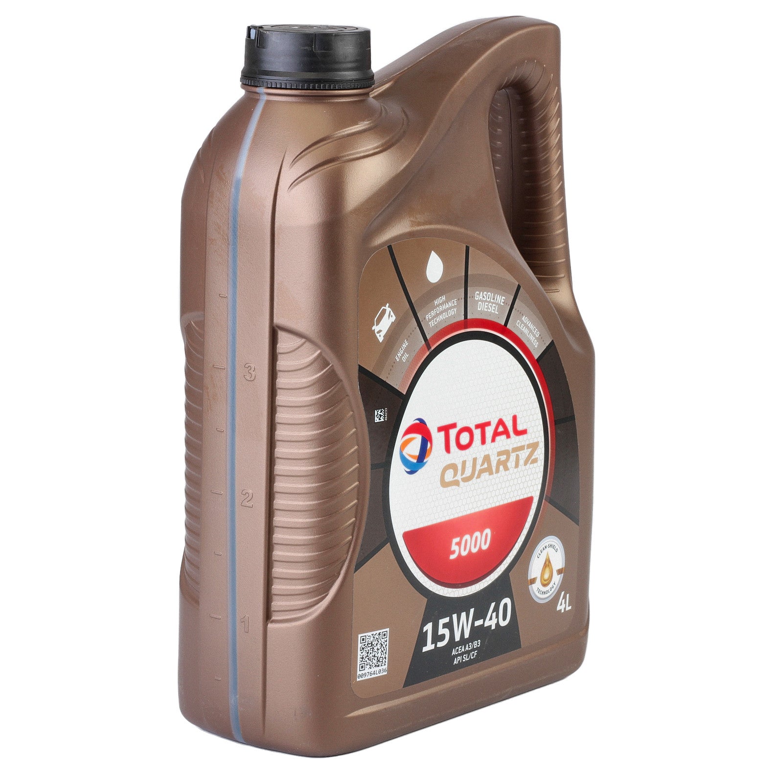 Ulei motor Total Quartz 5000 15W40 4L Total - imagine 2