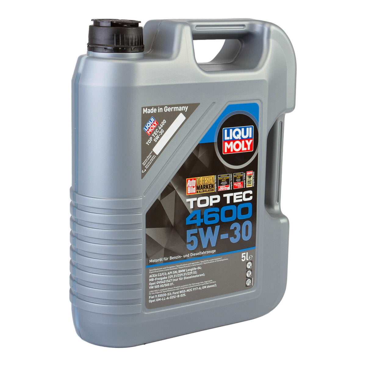 Ulei motor turisme Liqui Moly Top Tec 4600 5W30 Opel Dexos 2 5L Liqui Moly - imagine 1