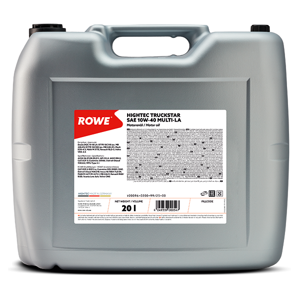 Uei motor Rowe HighTec Truckstar Multi-LA 15W40 20L Rowe - imagine 1