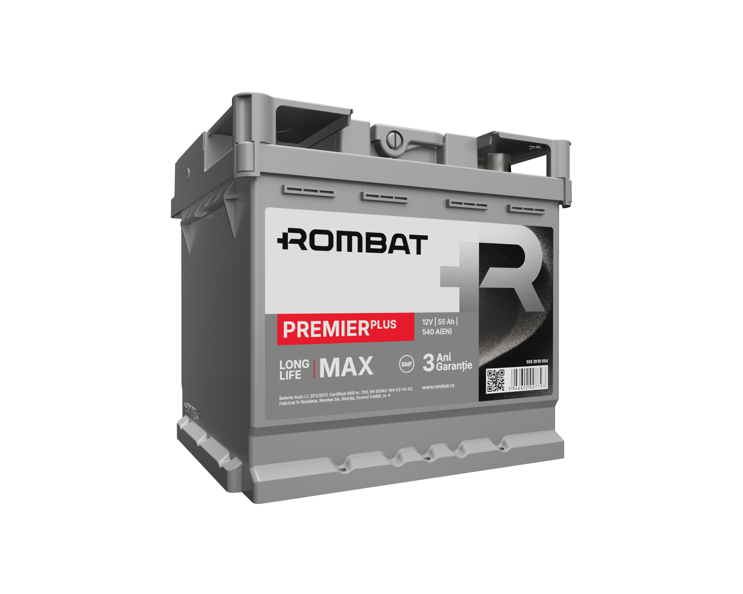 Acumulator Rombat Premier PLUS  55 Ah Rombat - imagine 3