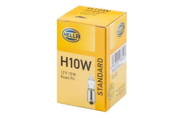 Bec Hella Standard H10W 12V 10W BA9s Hella - imagine 6