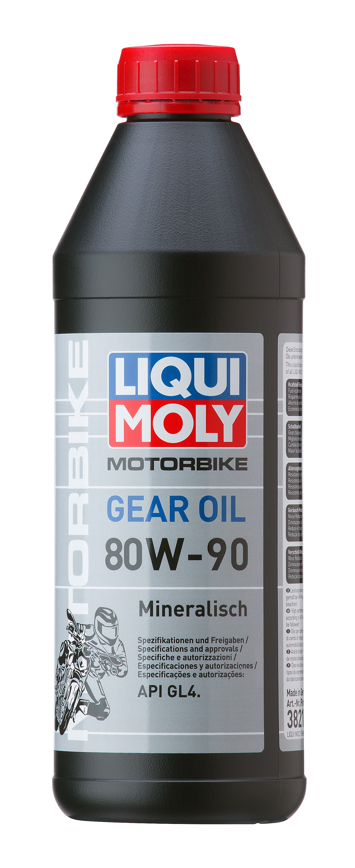Ulei transmisie Motorbike 80W90 1L Liqui Moly - imagine 1