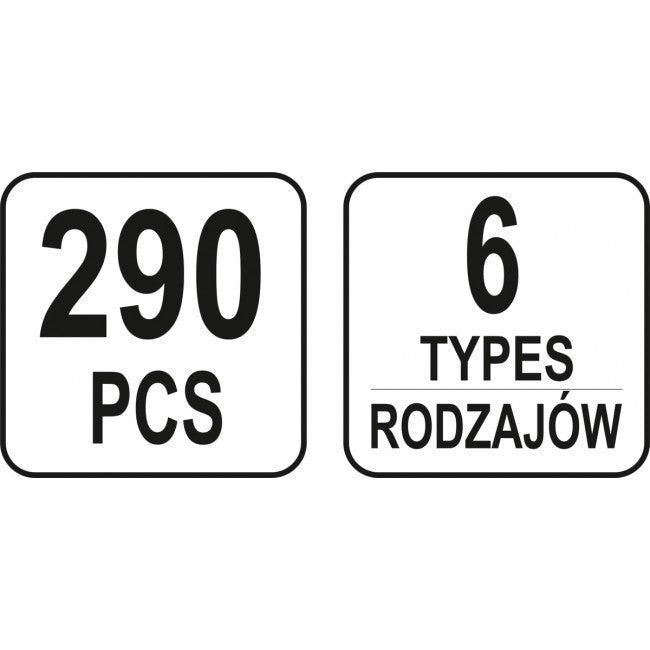 Set 290 clipsuri tapițerie BMW Yato Yato - imagine 2