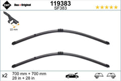 Set lamela stergator SWF Wiper FB OE LHD 700/700 mm SWF - imagine 1