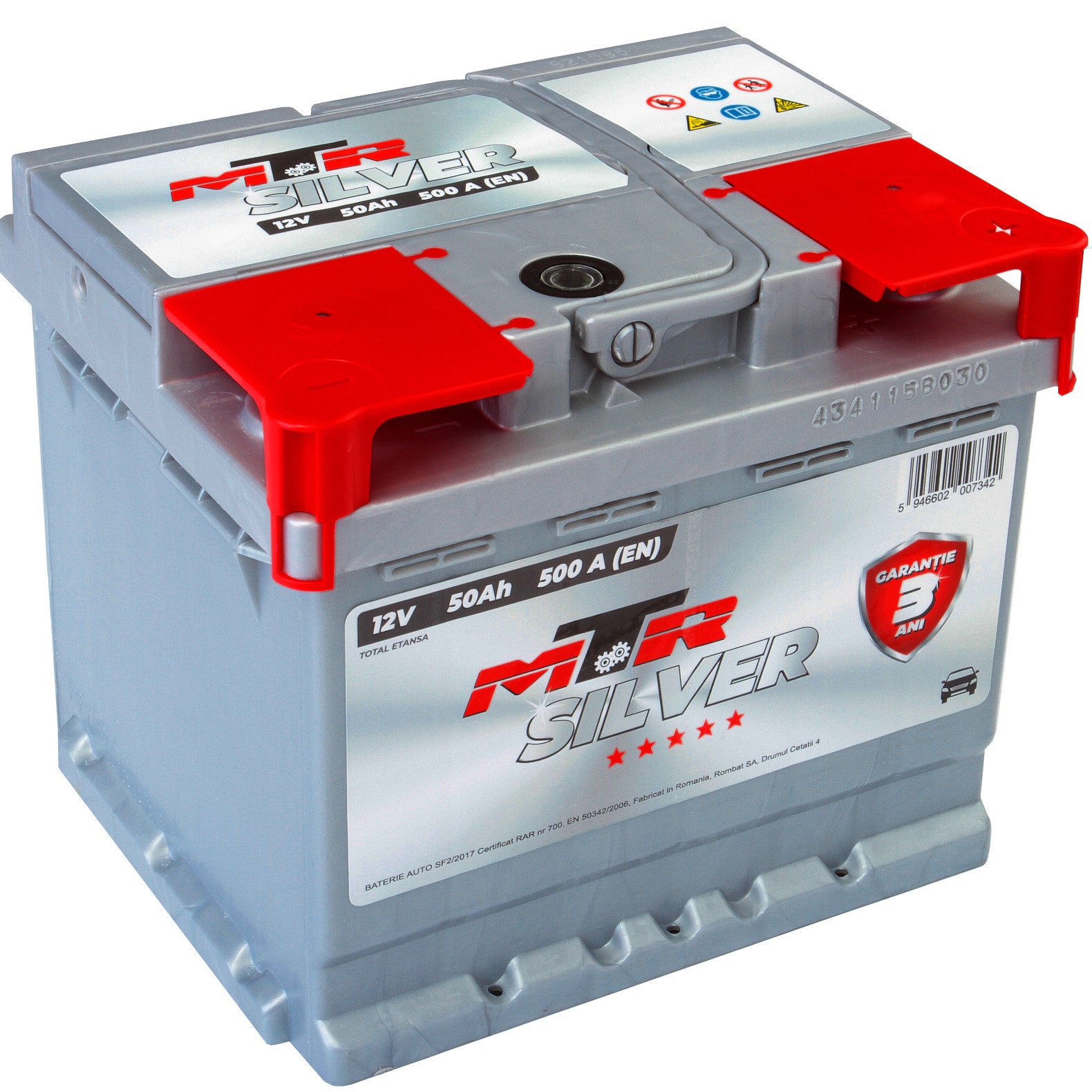 Acumulator MTR Silver LB1 50 Ah MTR - imagine 2