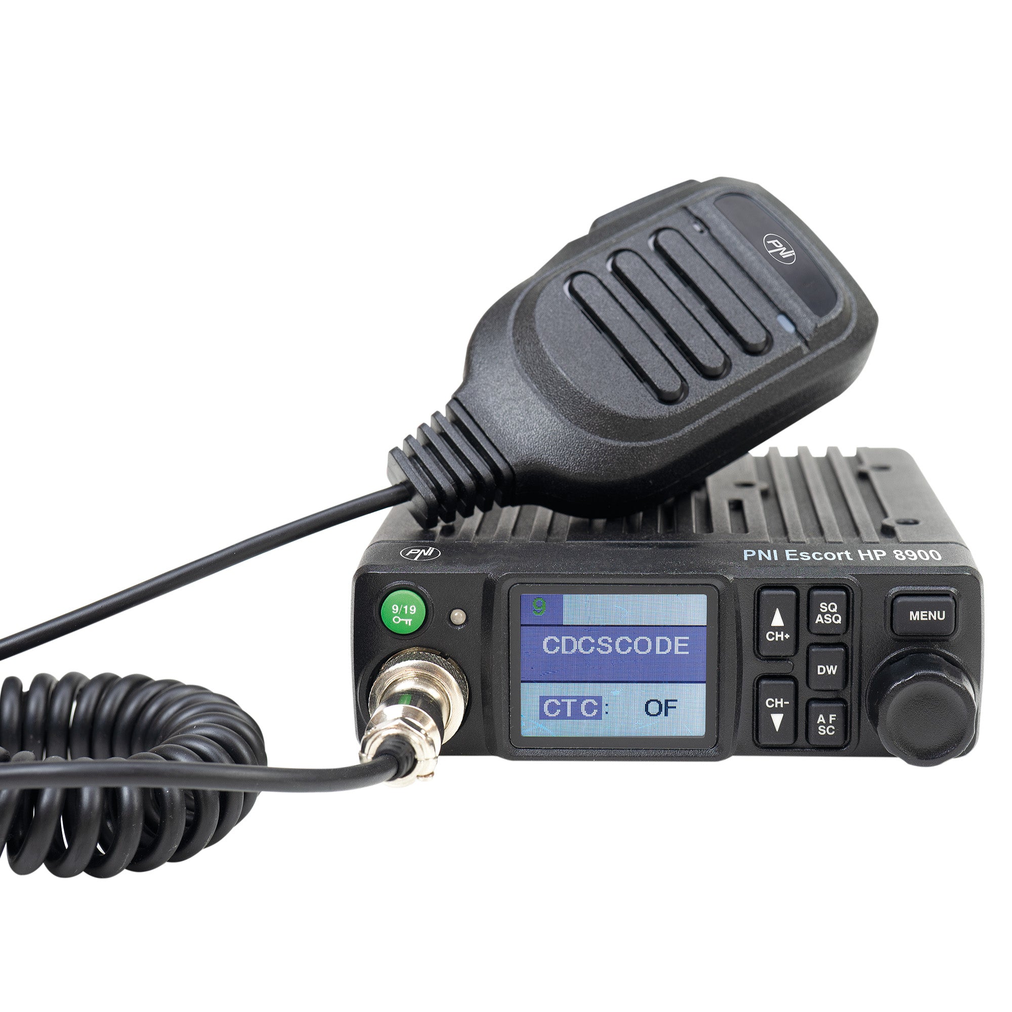 STATIE RADIO CB PNI ESCORT HP 8900 ASQ, 12V/24V, RF GAIN, ROGER BEEP, CTCSS-DCS, DUAL WATCH AM/FM