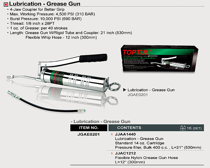 Pistol gresare Toptul - imagine 1