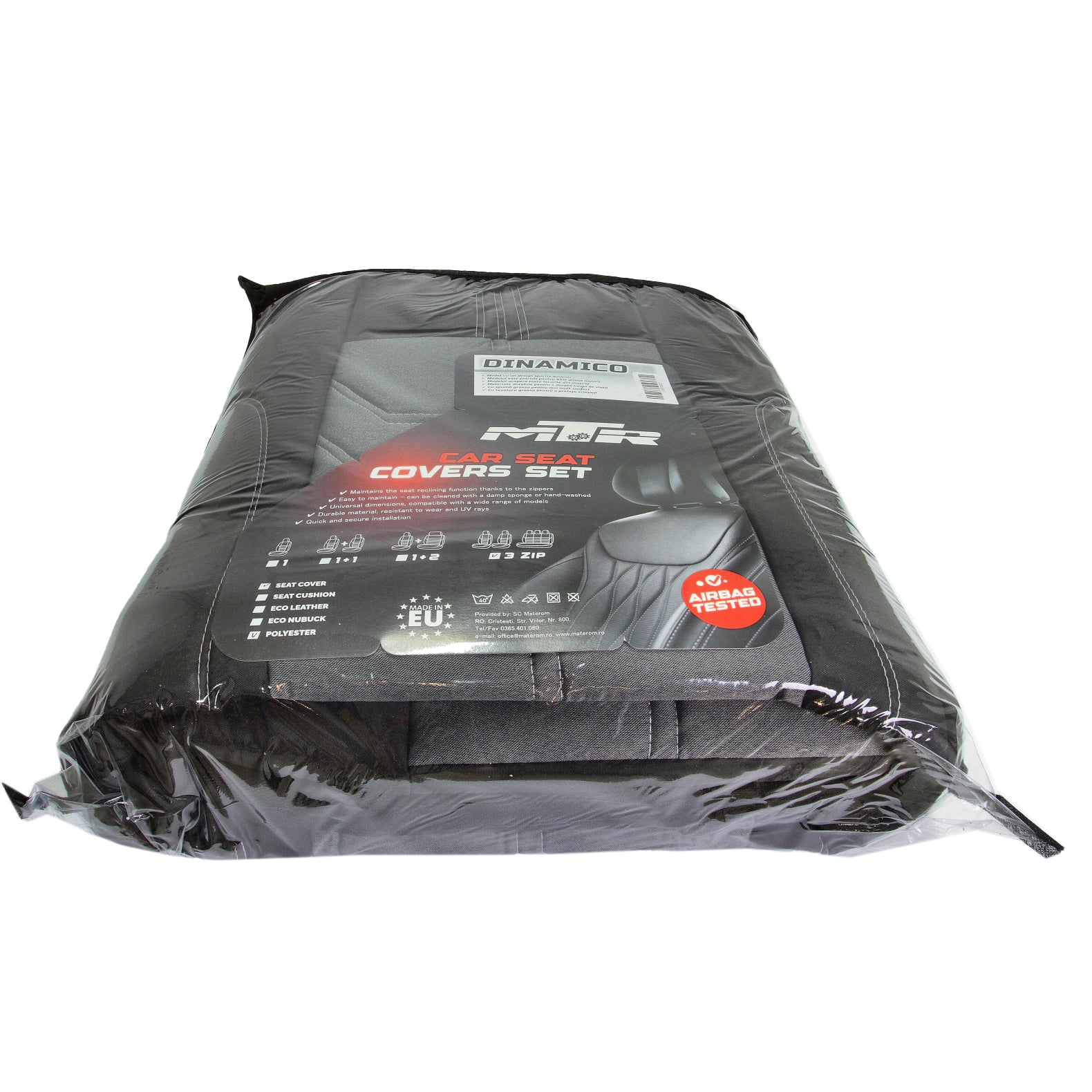 Set Huse scaune universale textil MTR - imagine 4