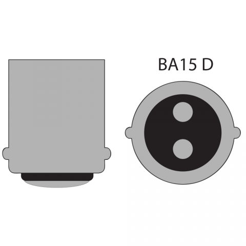 Bec MTR P21W 12V 5W - 1 buc Carguard - imagine 2