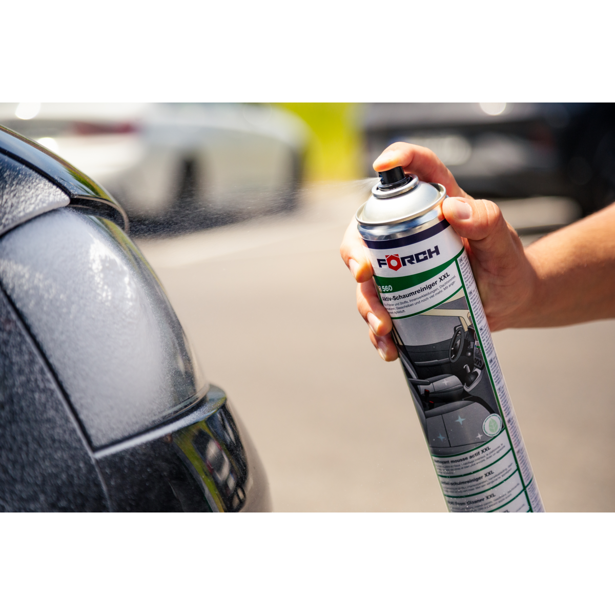 Spumă activă de curățare XXL 750 ml Förch - imagine 5