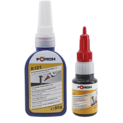 Solutie blocat filete de inalta rezistenta Rosu 10 ml K121 Förch - imagine 1