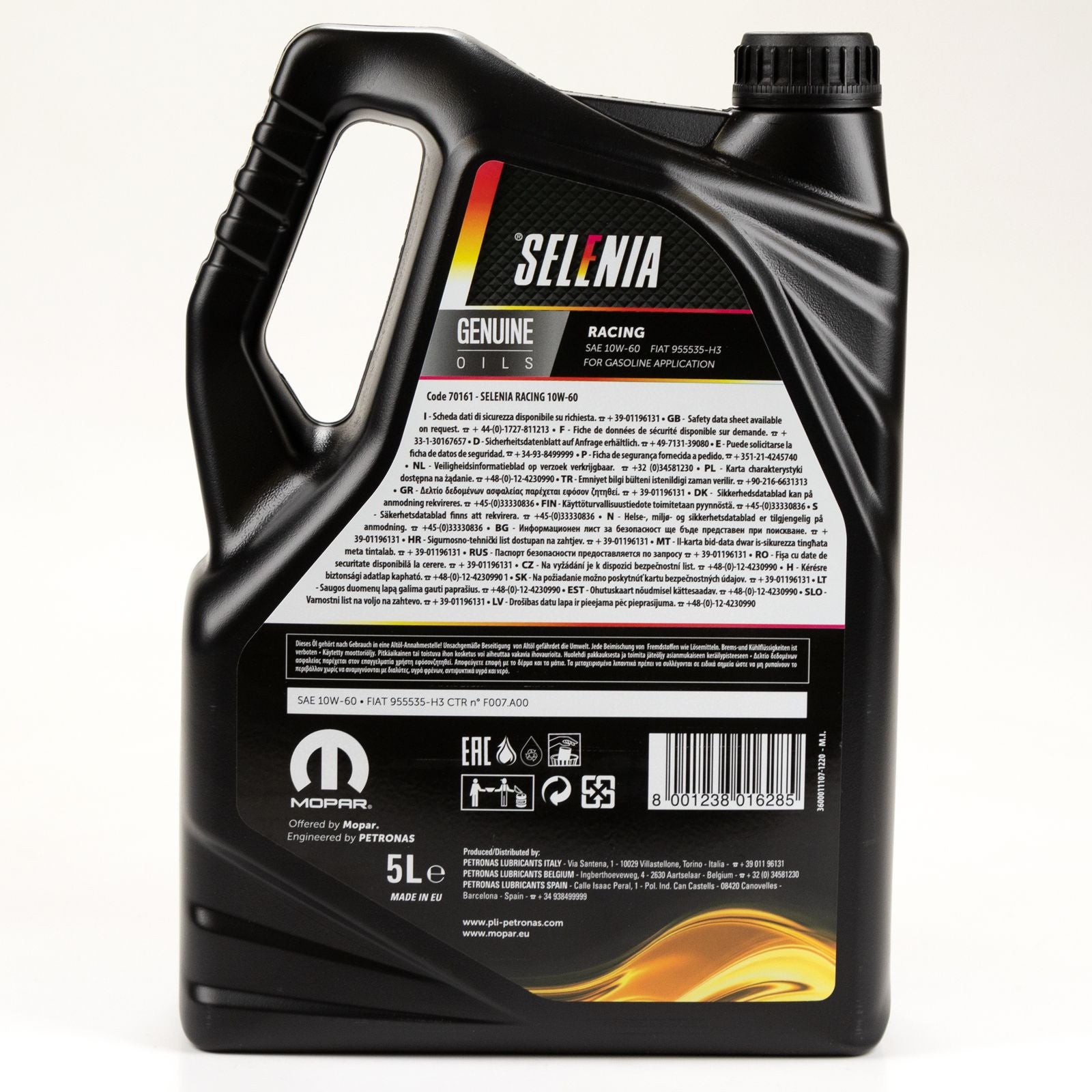 Ulei motor Selenia Racing 10W60 5L Selenia - imagine 3
