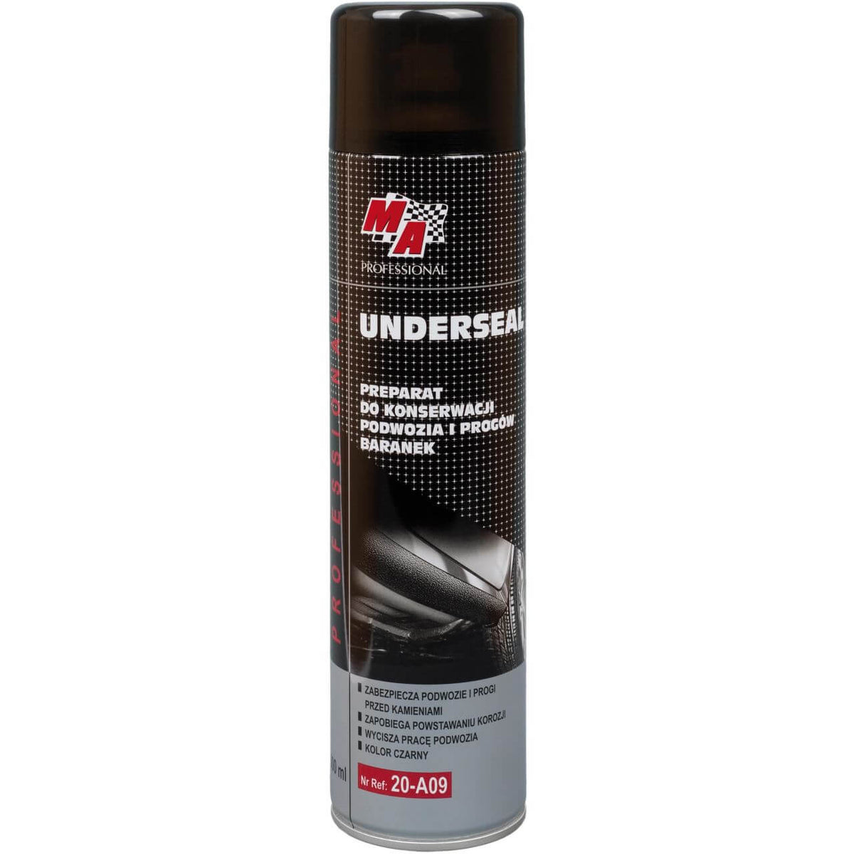 Spray cu bitum pentru protectie anticoroziva sasiu si praguri, MA Professional, 600 ml MA-FRA - imagine 1