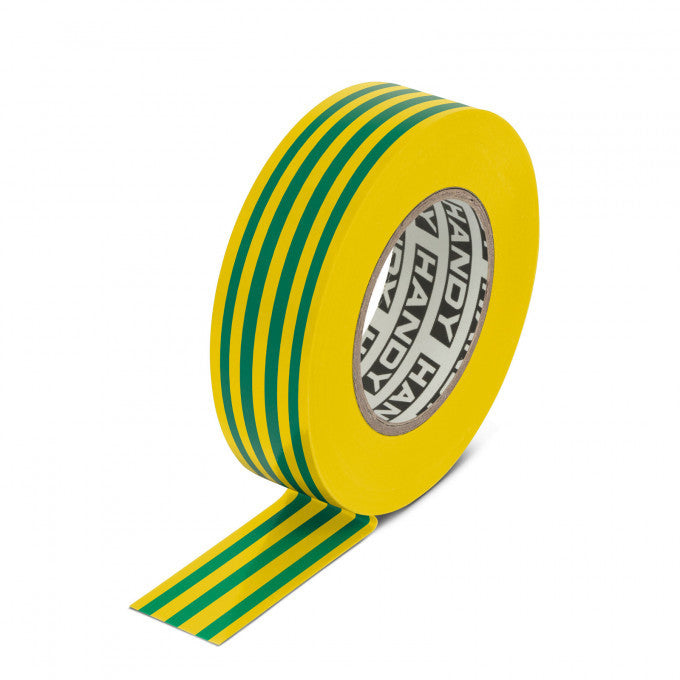 Banda izolatoare- 19 mm x 20 m - Galben/Verde Carguard - imagine 1