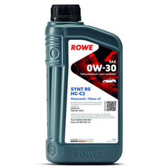 ULEI MOTOR TURISME ROWE HIGHTEC SYNT RS SAE 0W30 HC-C2 1L Rowe - imagine 1