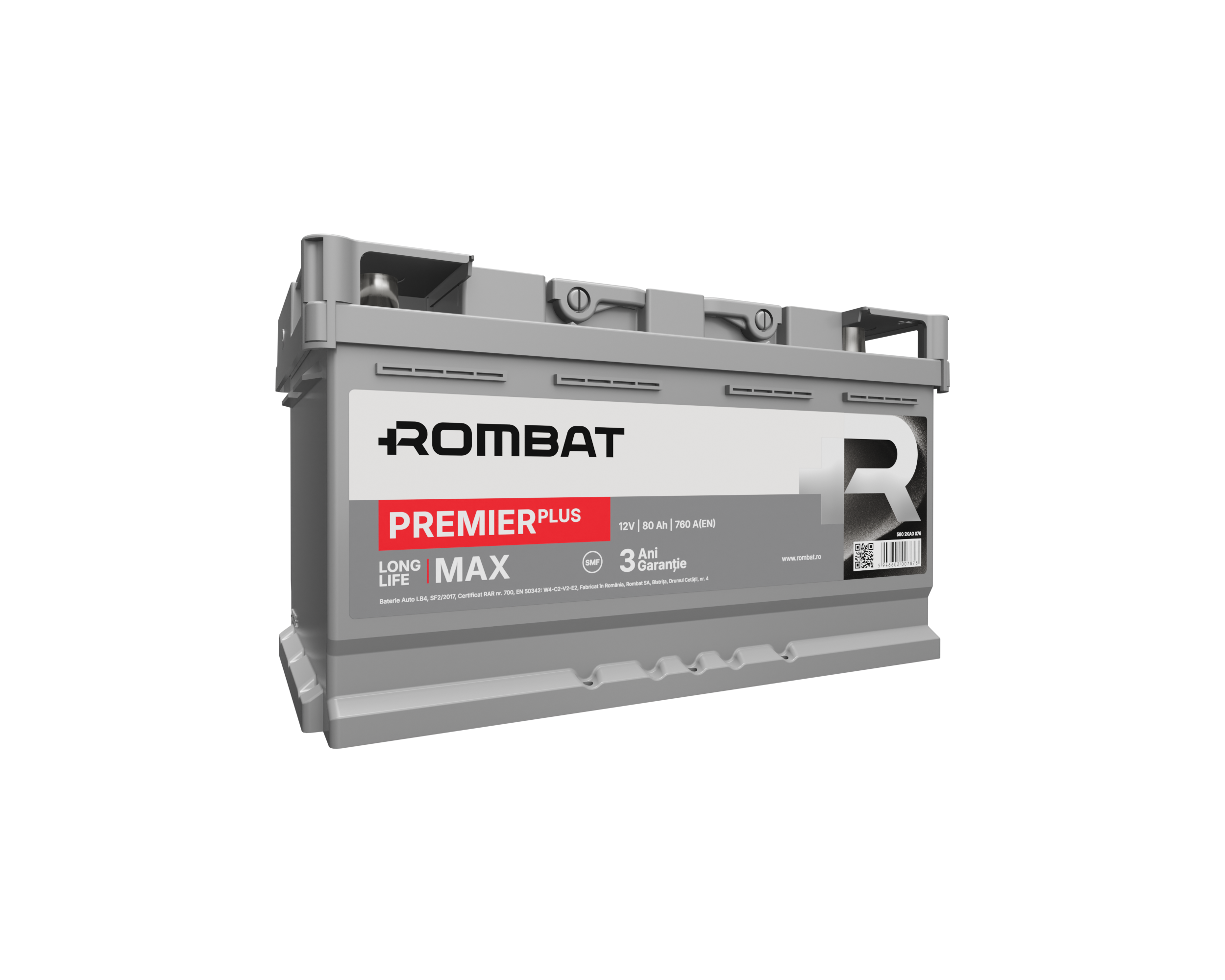 Acumulator Rombat Premier PLUS 80 Ah Rombat - imagine 3