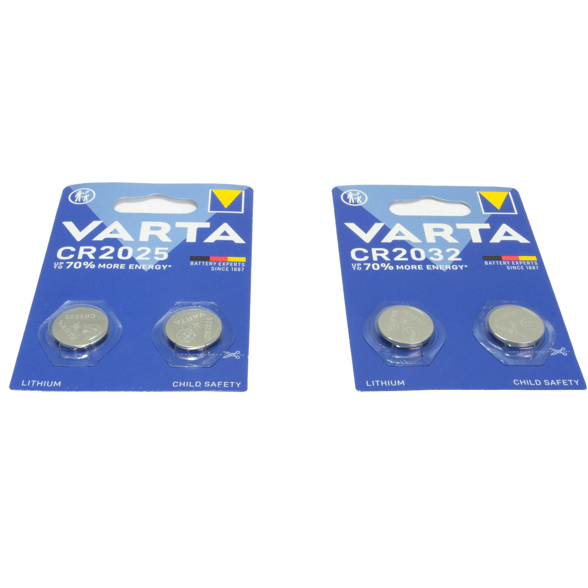 Varta Counter Display 50 pachete CR2025 si CR2032 Varta - imagine 1