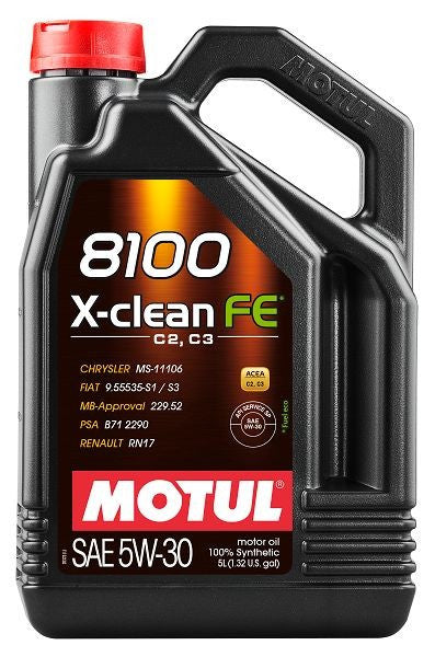 Ulei motor 8100 X CLEAN FE 5W30  5L Motul - imagine 1