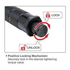 Cheie dinamometrica 1/4" 4-24 Nm Toptul - imagine 3