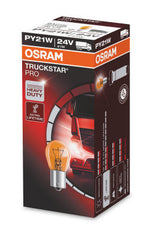 Bec Osram TruckStar Pro PY21W 24V 21W BAU15s Osram - imagine 1