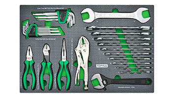 Dulap scule 7 sertare echipate 208 Piese Toptul - imagine 3