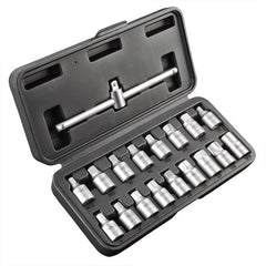 Set chei desfacere buson scurgere ulei diverse marci auto 18 buc, 3/8 " Neo Tools - imagine 1