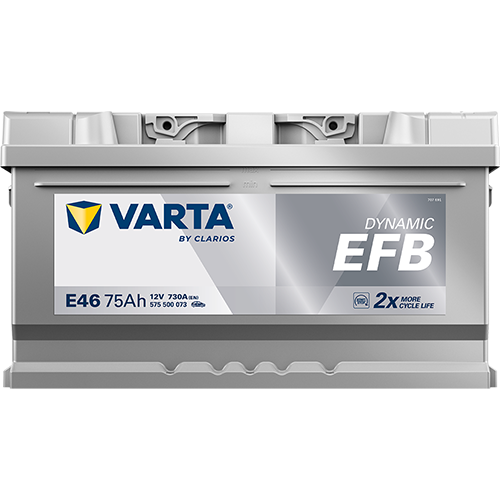 Acumulator Varta Dynamic EFB 75 Ah Start-Stop Varta - imagine 1