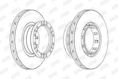 Disc frana spate stg/dr Jurid Jurid - imagine 1