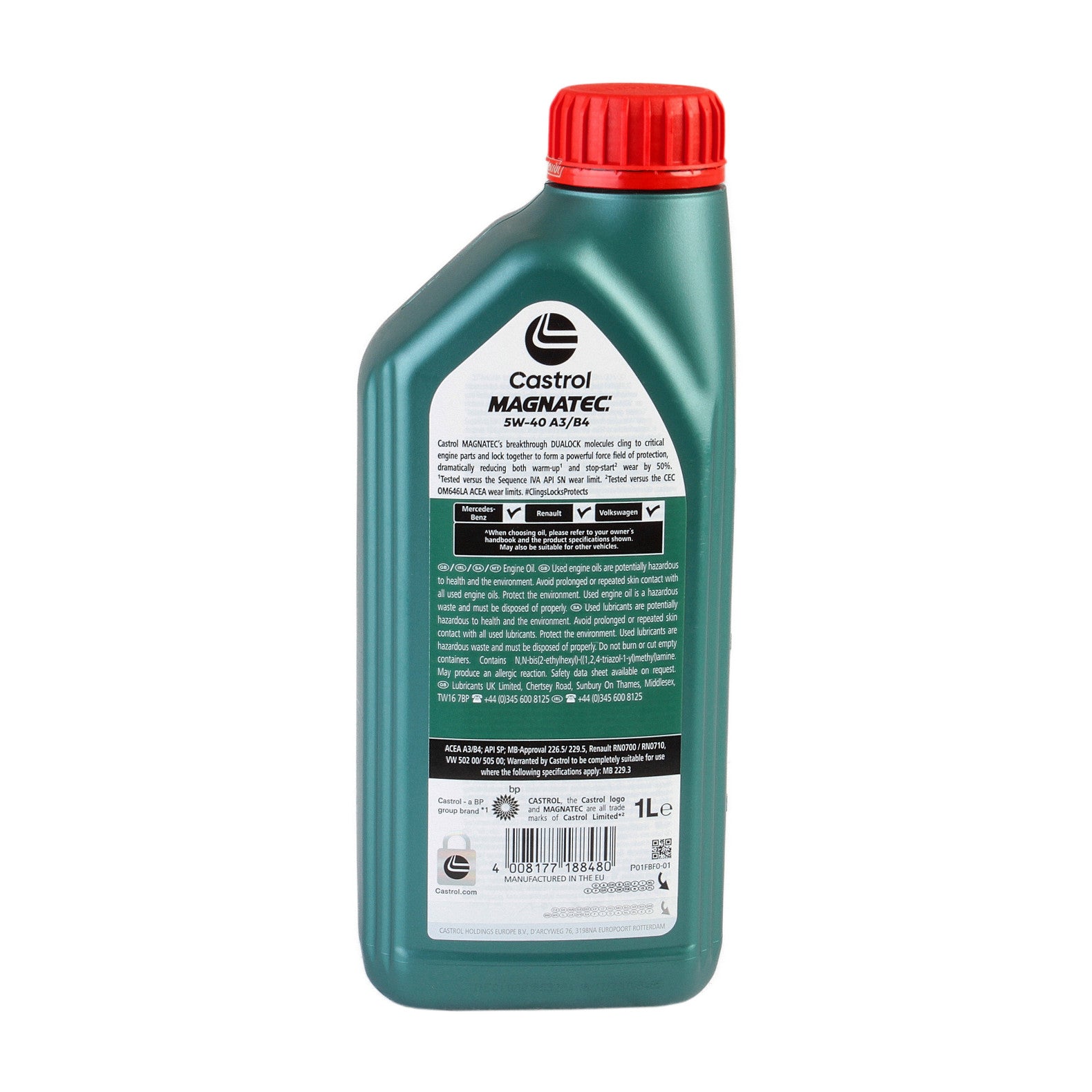 Ulei motor Castrol Magnatec 5W40 A3/B4  1L Castrol - imagine 3